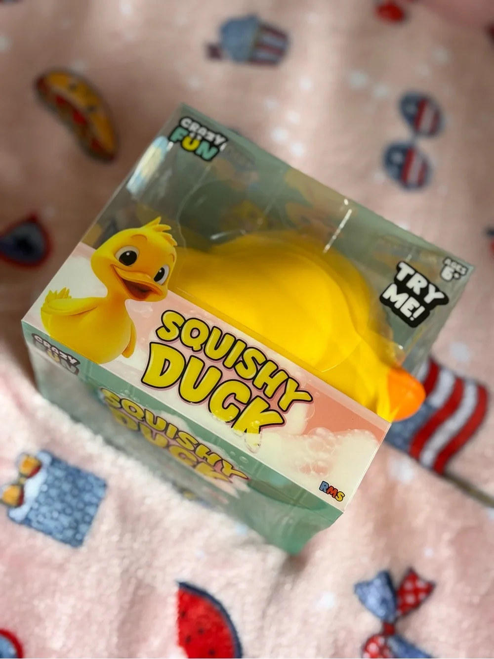 Crazy Fun Squishy Duck - Yellow Rubber Duck Toy